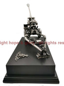 105 LIGHT GUN Pewter Statue