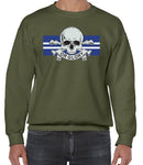 17th-21st Queen's Royal Lancers Front Printed Sweater