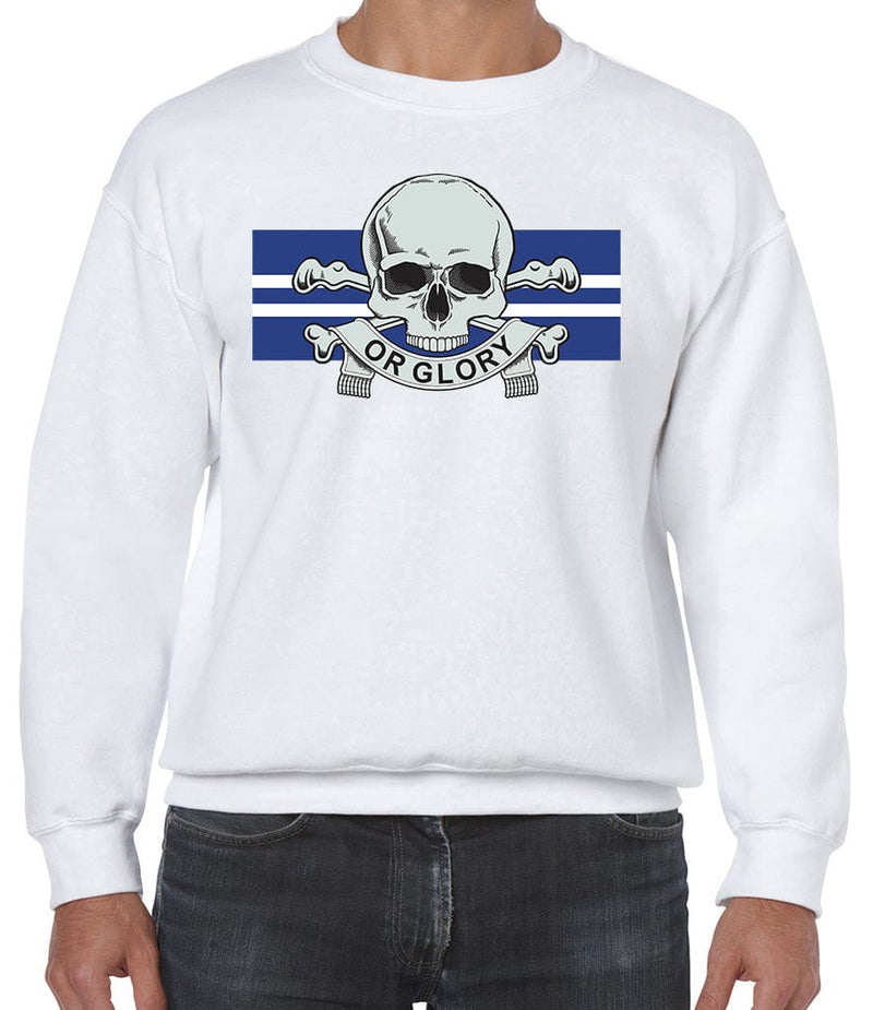 17th-21st Queen's Royal Lancers Front Printed Sweater