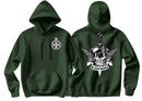 Royal Green Jackets Black Mafia Double Side Printed Hoodie