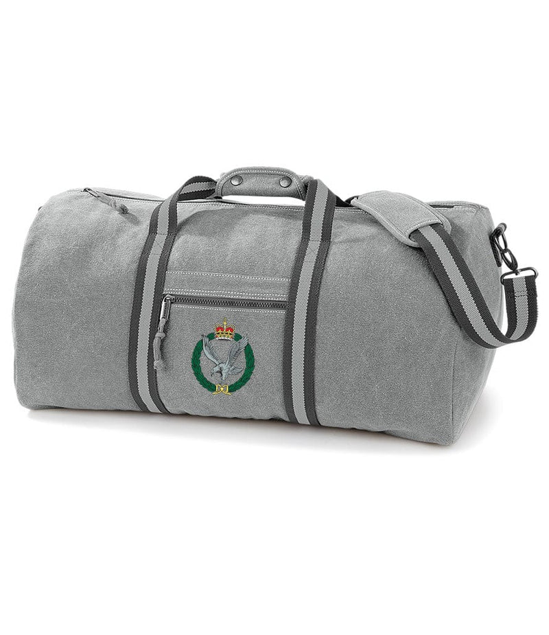 Army Air Corps Vintage Canvas Holdall