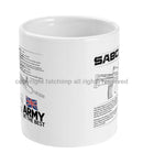 ARMY BE THE BEST SA80 Spec Ceramic Mug