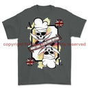 Army Chef Death From Within Printed T-Shirt