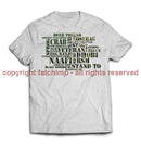 British Army Jargon Printed T-Shirt