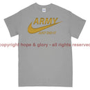 Army Just Did It Printed T-Shirt
