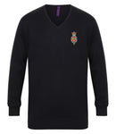 Blues and Royals Lightweight V Neck Sweater