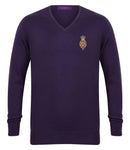Blues and Royals Lightweight V Neck Sweater