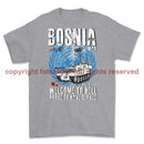 Bosnia War Welcome To Hell Printed T-Shirt