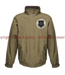 British Army Units Embroidered Regatta Waterproof Insulated Jacket Xs - 35/36 Inch Chest / Dark
