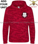 British Army Units Full Camo Hoodie
