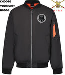 British Army Units Pro Bomber Jacket