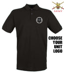 BRITISH ARMY UNITS Regimental Embroidered Polo Shirt