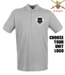 BRITISH ARMY UNITS Regimental Embroidered Polo Shirt