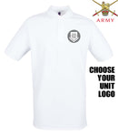 BRITISH ARMY UNITS Regimental Embroidered Polo Shirt