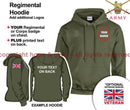 British Army Units Regimental Hoodie