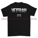 British Army Veteran Printed T-Shirt