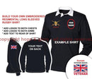 British Regiments Long Sleeve Rugby Shirt - Build Your Own Shirt