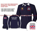 British Regiments Long Sleeve Rugby Shirt - Build Your Own Shirt