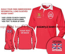 British Regiments Long Sleeve Rugby Shirt - Build Your Own Shirt