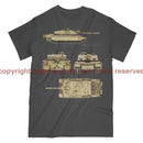 Challenger 2 British Tank Printed T-Shirt