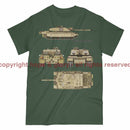 Challenger 2 British Tank Printed T-Shirt