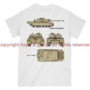 Challenger 2 British Tank Printed T-Shirt