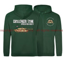 Challenger Tank Appreciation Society Double Side Printed Hoodie