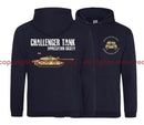Challenger Tank Appreciation Society Double Side Printed Hoodie