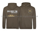 Challenger Tank Appreciation Society Double Side Printed Hoodie