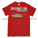 Challenger Tank Appreciation Society Printed T-Shirt
