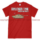 Challenger Tank Appreciation Society Printed T-Shirt