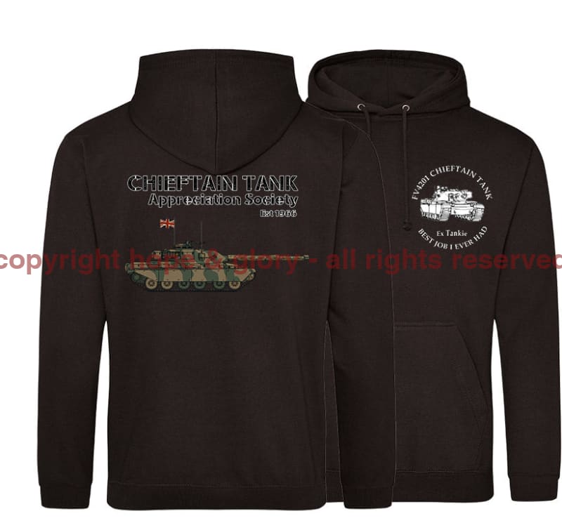 Chieftain Tank 'Best Job I Ever Had' Double Side Printed Hoodie
