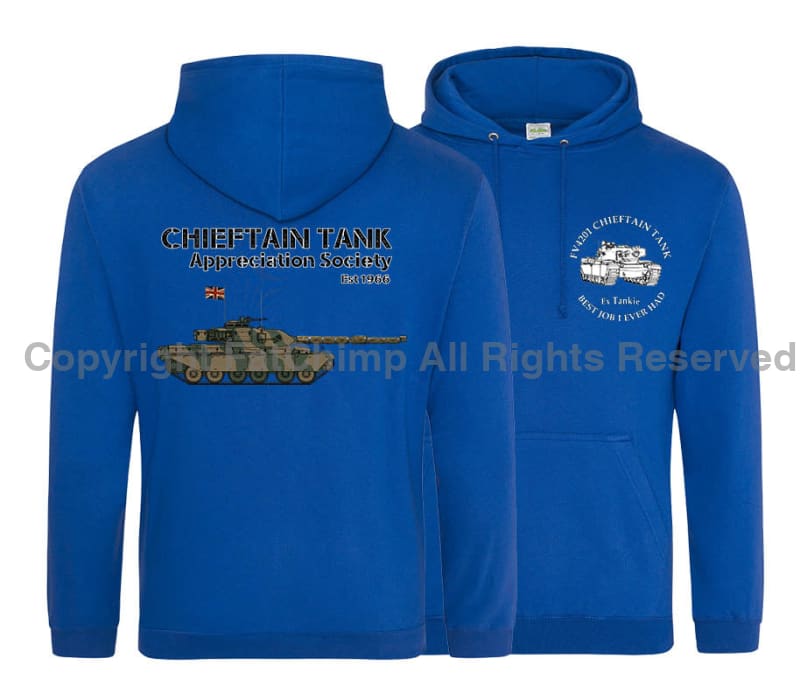 Chieftain Tank 'Best Job I Ever Had' Double Side Printed Hoodie