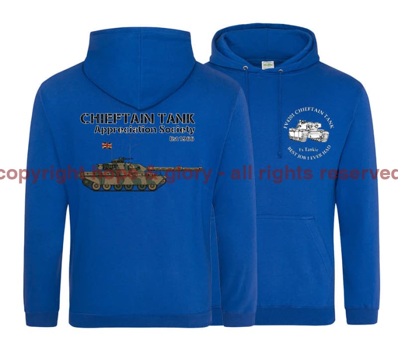 Chieftain Tank 'Best Job I Ever Had' Double Side Printed Hoodie