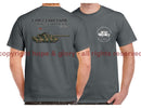 Chieftain Tank Best Job I Ever Had Double Side Printed T-Shirt