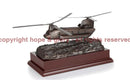 Chinook Cold Cast Bronze Statue