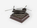 Chinook Cold Cast Bronze Statue