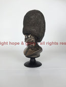 Military Statue - Coldstream Guards Bust Cold Cast Bronze Military Statue Sculpture
