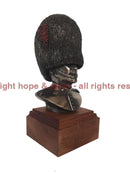 Coldstream Guards Bust Cold Cast Bronze Military Statue Sculpture