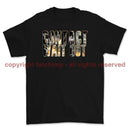 Contact Wait Out Military Printed T-Shirt