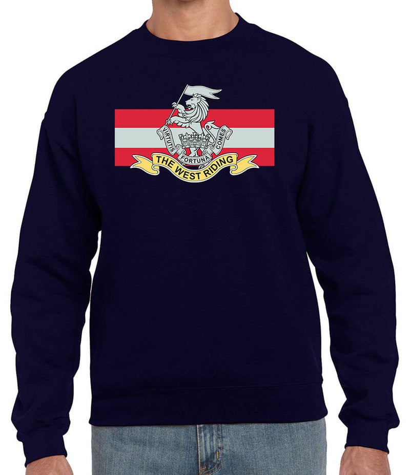 Duke Of Wellington's Regiment Front Printed Sweater