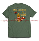 Falklands War Veteran Printed T-Shirt