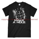 Grenade Make A Hole Military Printed T-Shirt