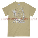 Grenade Make A Hole Military Printed T-Shirt