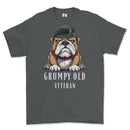 Grumpy Old Queens Royal Hussars Veteran Printed T-Shirt