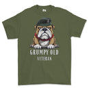 Grumpy Old Queens Royal Hussars Veteran Printed T-Shirt