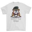 Grumpy Old Queens Royal Hussars Veteran Printed T-Shirt