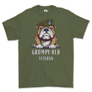 Grumpy Green Howards Veteran Printed T-Shirt