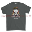 Grumpy Old British Army Veteran Printed T-Shirt