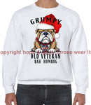 Grumpy Old British Veteran Christmas Printed Sweater